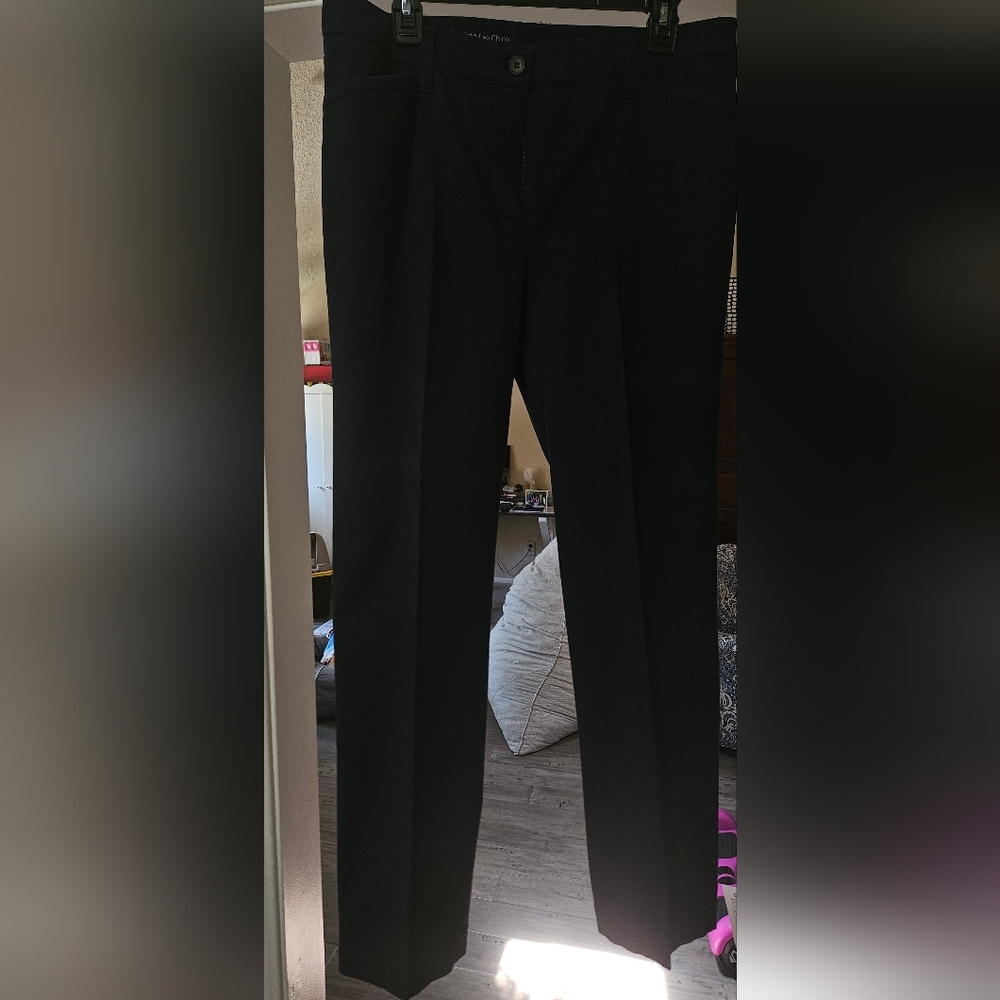 Talbots Black Straight Leg Pants
